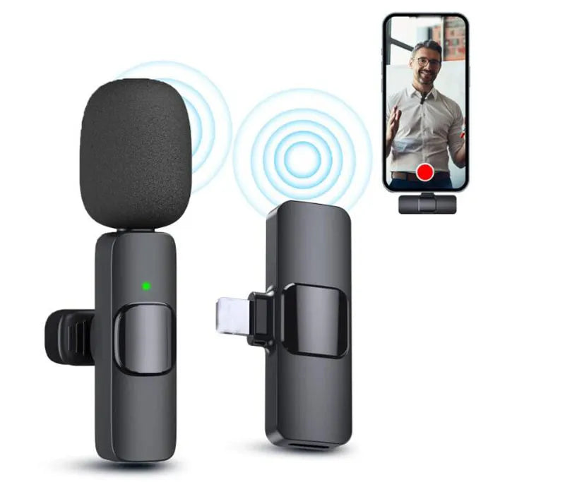 ClipCast Dual Wireless Lavalier Mic Kit (USB-C, 2 Mics)